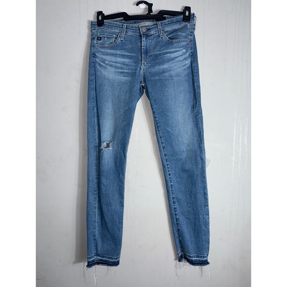 ag adriano goldschmied the steve ankle slim straight ankle jeans - Picture 3 of 4